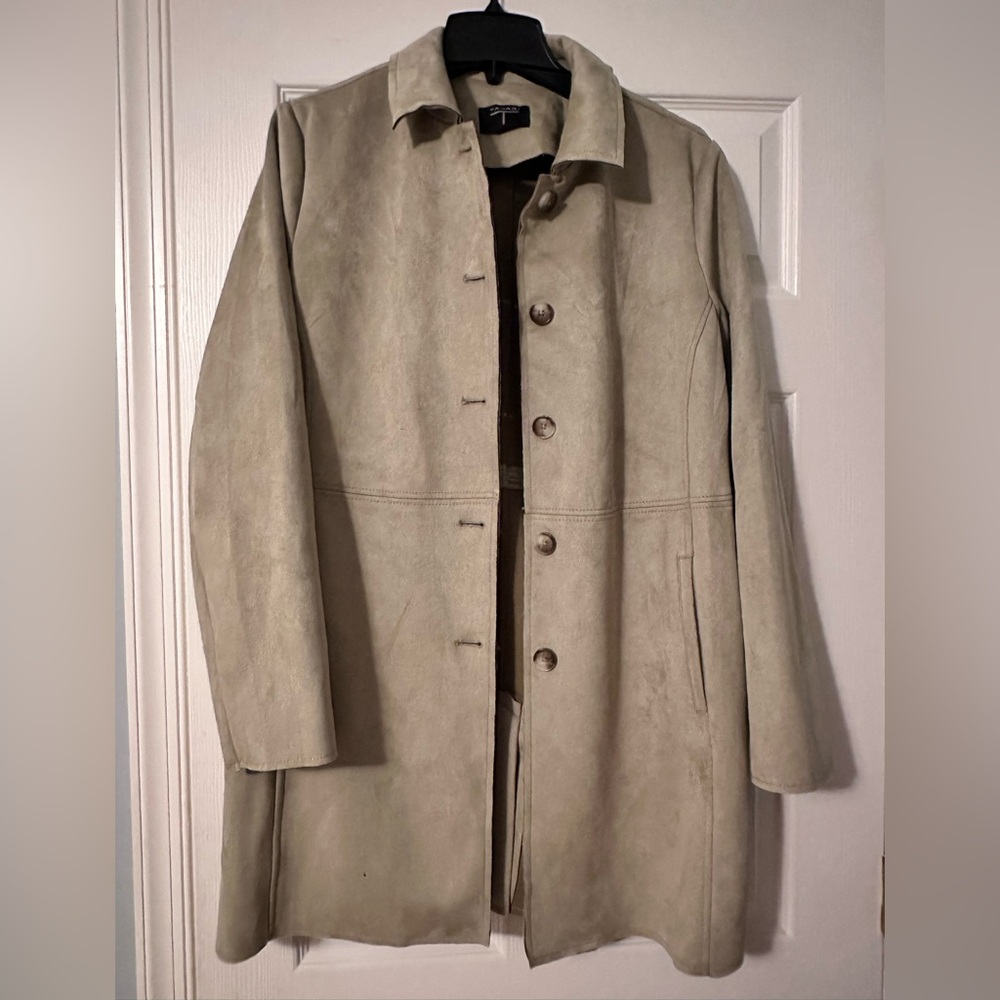 Tahari Khaki Outerwear
